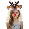 thumbnail image 1 of Christmas clothes Christmas decorations K'ids Reindeer Elegant Style Outfit For Holiday Parties And Festive Events santa suit, 1 of 9