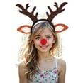 thumbnail image 1 of Christmas clothes Christmas decorations K'ids Reindeer Elegant Style Outfit For Holiday Parties And Festive Events santa suit, 1 of 9