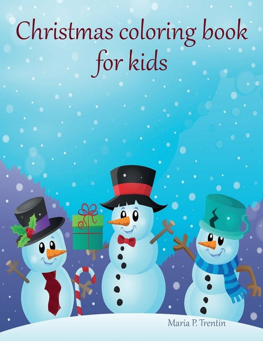 Christmas coloring book for kids Big Christmas Coloring Book with