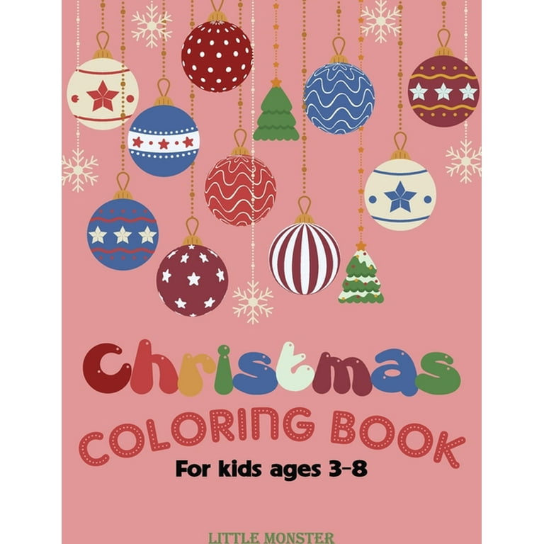 Christmas colouring books: For kids & toddlers - activity books for  preschooler - coloring book for Boys, Girls, Fun,  book for kids ages  2-4 4-8