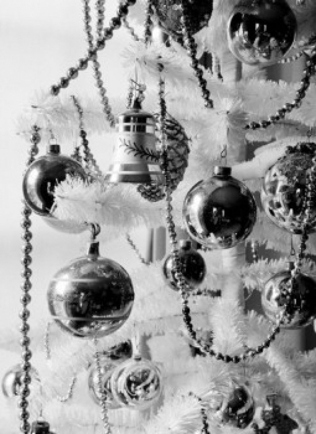 Christmas decoration on christmas tree Canvas Art - (24 x 36)