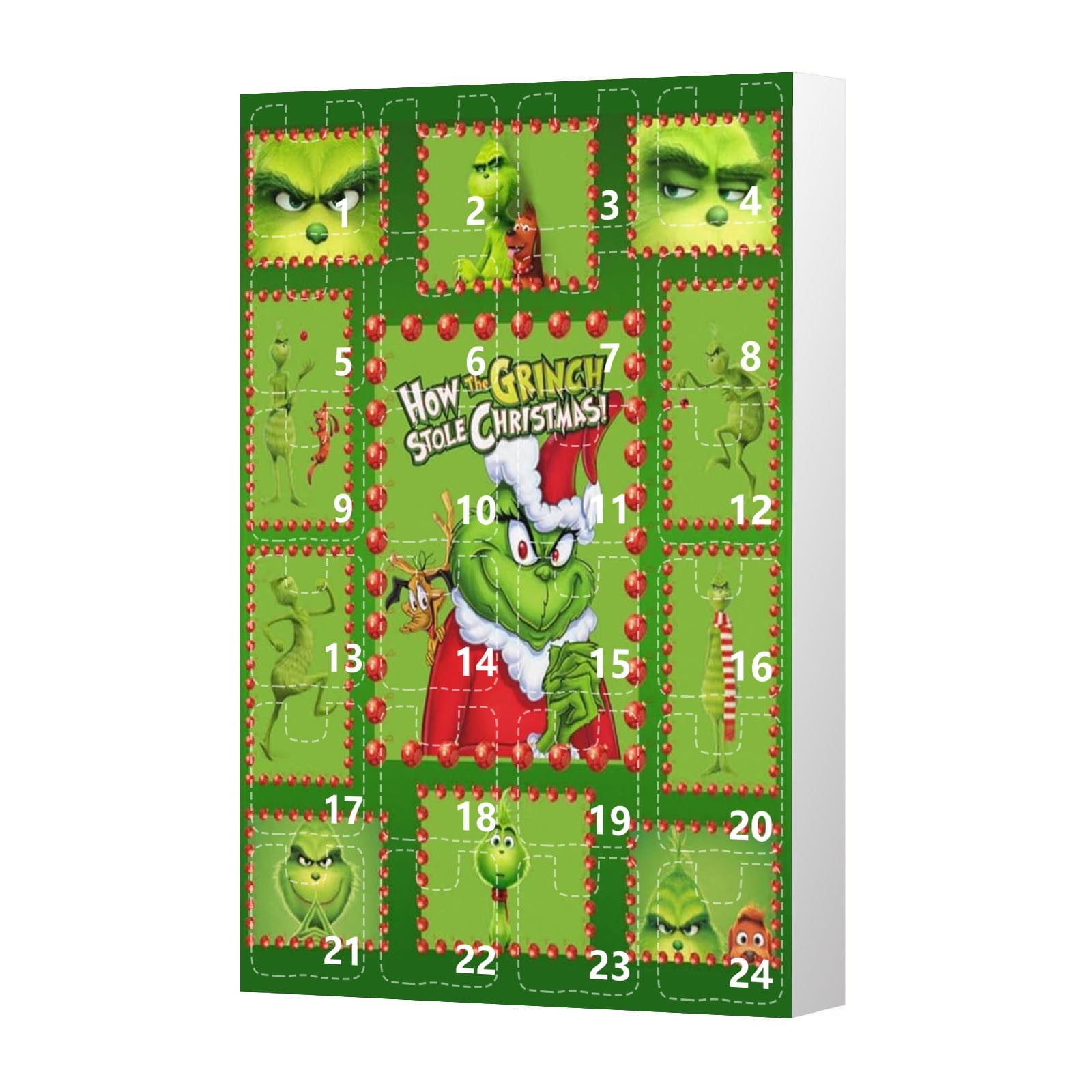 Christmas decorations Grinch Advent Calendar 2024 for Kids 24 Days