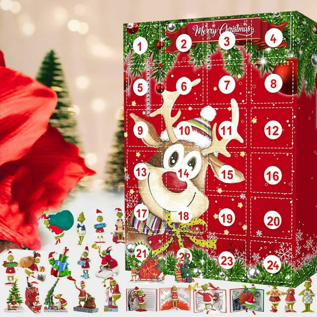 Christmas decorations advent calender Grinch Advent Calendar 2024 24