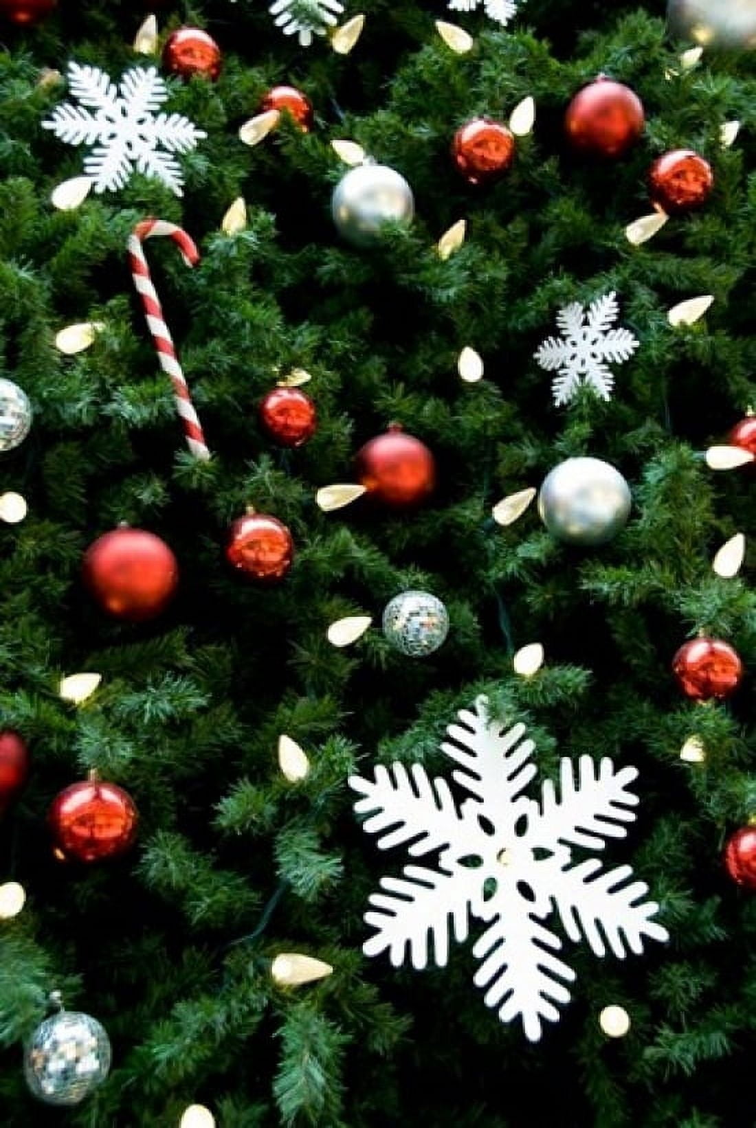 Christmas decorations on tree Canvas Art - Cindy Miller Hopkins DanitaDelimont (24 x 36)