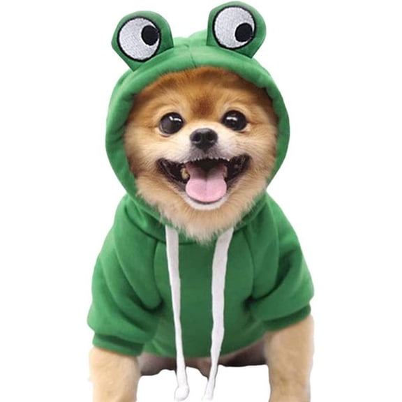 Christmas dog clothes Easter dog dress Halloween dog costumes Small Dog Winter Coat, Warm Plaid Hoodie for Chihuahuas and Puppies
