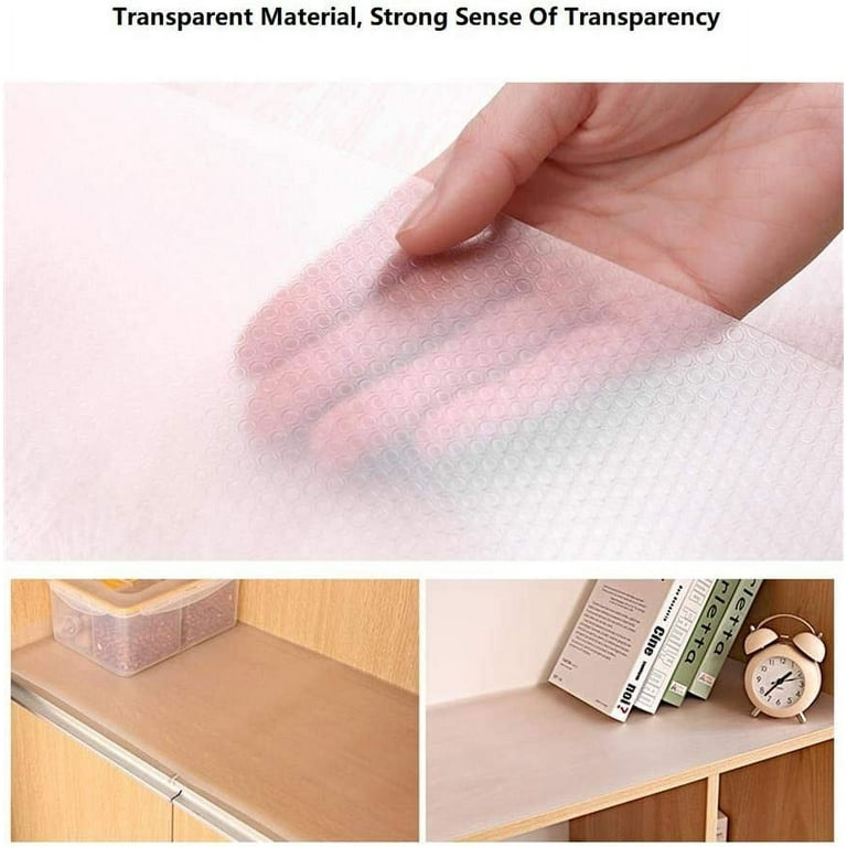 1 Roll Non Adhesive Cabinets Shelf Liners, Waterproof Drawer Pad, Non-Slip Cabinet  Liner For Kitchen Cabinet, Shelves, Desks