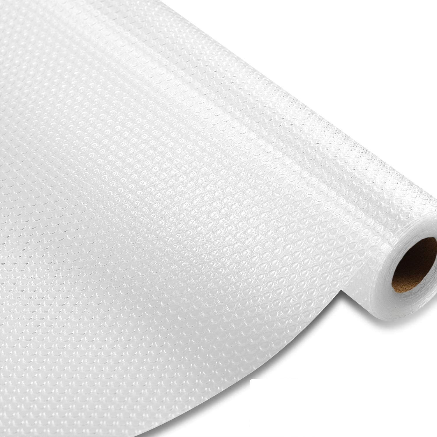 Shelf Liner for Kitchen Cabinet, 23''x59'', Double Sided Non-Slip Drawer  Liner, Non Adhesive Cabinet Liner, Washable Refrigerator Mat, DIY Cutting 