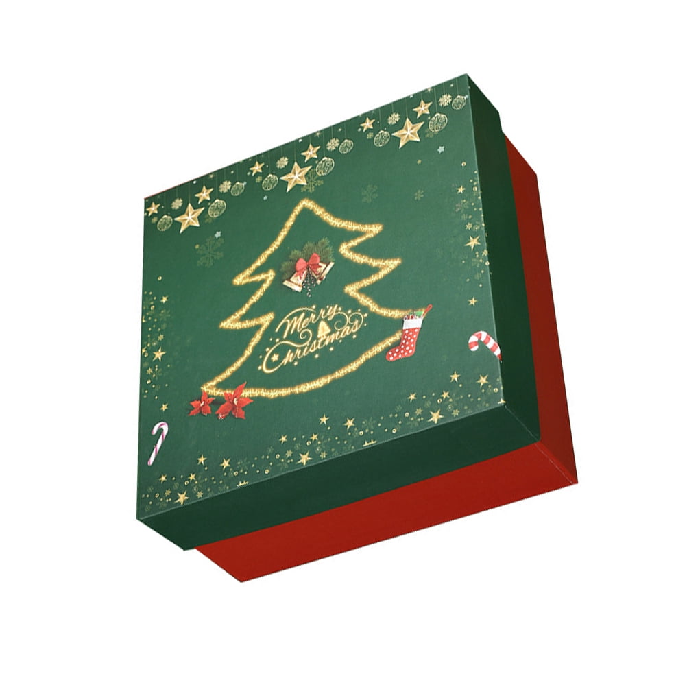 Christmas gift box 1 Pc Christmas Theme Gift Box Durable Gift Packaging