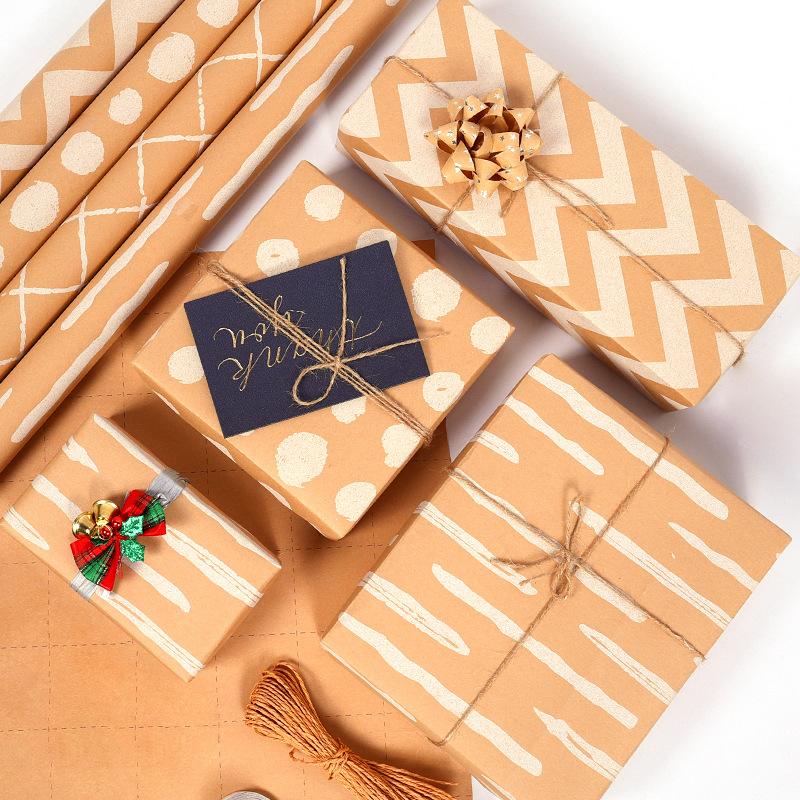 Christmas gift wrapping paper Valentine's Day birthday gift gift