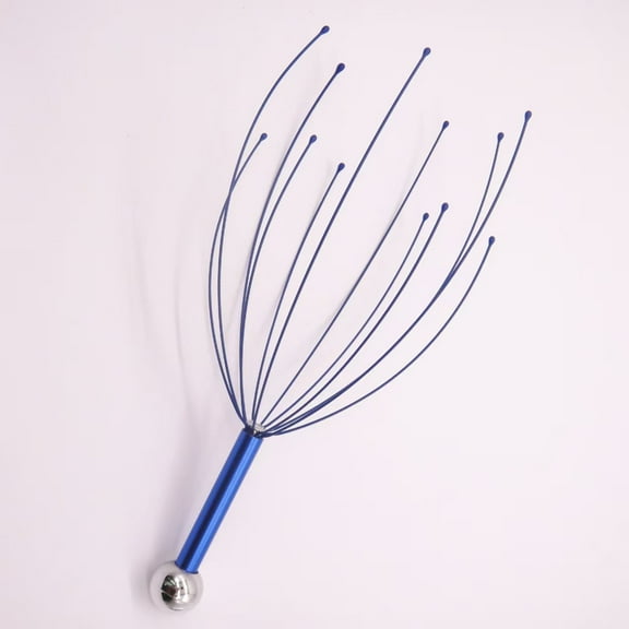 Christmas gifts Body Back Scalp Massager, Head Scratcher, Manual Head Massager for Stress Relief, Relaxing Scalp Scratcher, Tingler for Gentle Hair Stimulation (Gold)