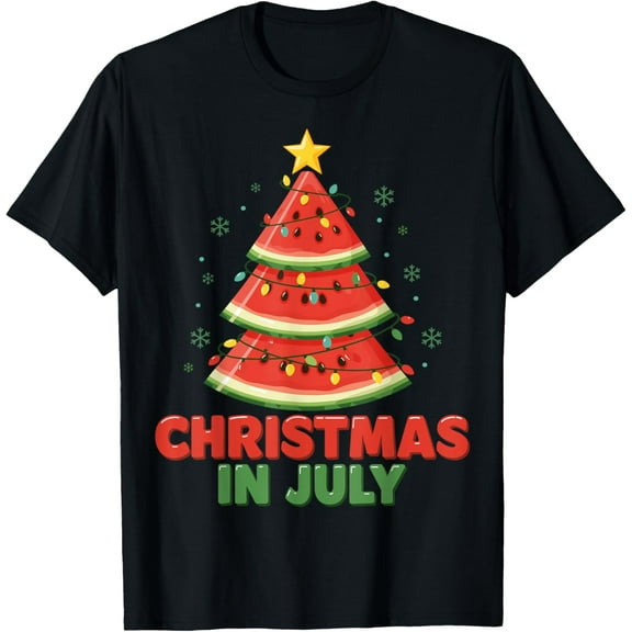 Christmas in July T-Shirt Tops Tee