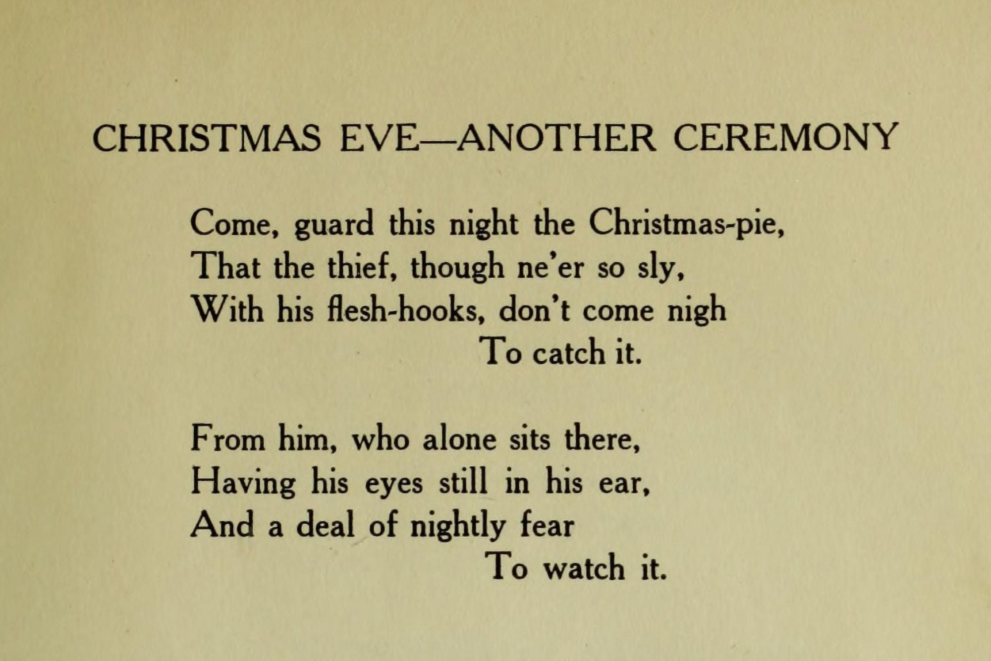 Christmas in Poetry 1922 Christmas Eve Canvas Art - R Herrick (24 x 36)