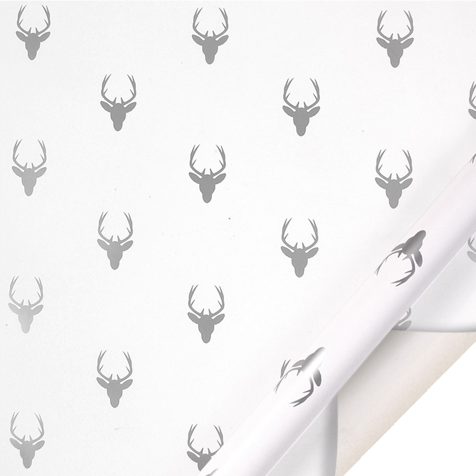 Christmas indoor decor!Christmas Gift Gold And White Wrapping Paper