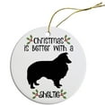 thumbnail image 1 of Christmas is Better with a Sheltie Christmas Tree Ornament, 1 of 1