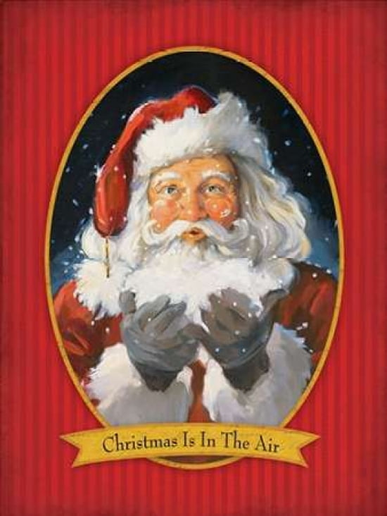 Christmas is in the Air Canvas Art - Susan Comish (18 x 24)