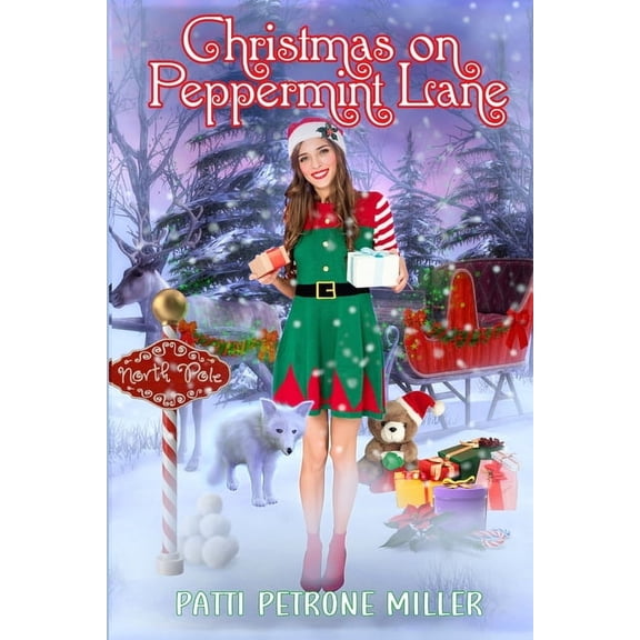 Christmas on Peppermint Lane: A Sweet Wholesome Christmas Novel, (Paperback)