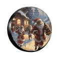 Christmas party Spare tire cover, weather proof wheel protector