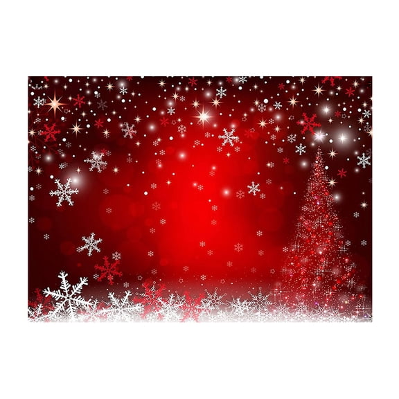 Christmas photography background cloth, holiday party decoration banner