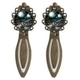 thumbnail image 1 of Christmas retro Vintage Copper-Colored Lace Bookmarks: Stainless Steel Reading Accessories and Book Accessories, Gifts for Readers and Book Lovers, 1 of 5