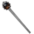 thumbnail image 1 of Christmas retro Vintage Silver Lace-Edged Bookmark - Gift for Readers and Book Lovers, 1 of 5