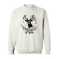 thumbnail image 1 of Christmas's Here Sweatshirt Women -Image by Shutterstock, Female 3X-Large, 1 of 4