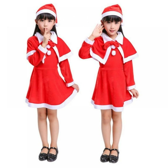 Christmas sale! 3PCS Child Santa Flannel Suit