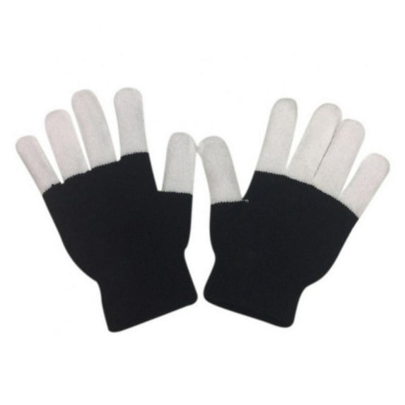 Christmas sale! LED Lighting Mittens luminous Gloves Children Adult LED Finger Light Gloves Flashing Finger Kids Children Toys Party Supplies
