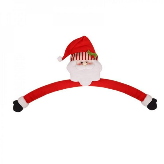 Christmas sale! Santa Claus/Snowman Christmas Tree Toppers Hugger With Hat And Poseable Arms Holiday Decorations Ornaments Winter Party Decor