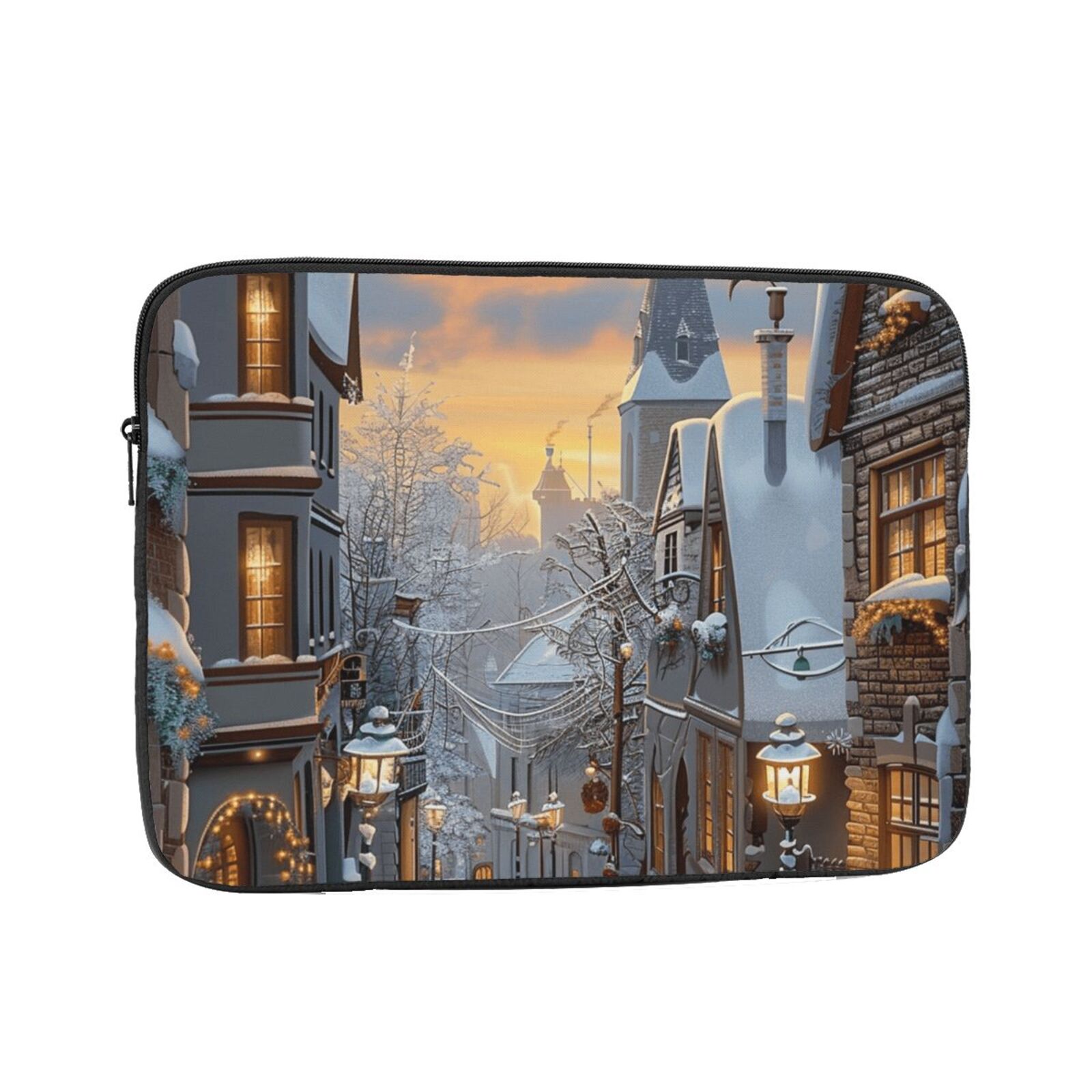 Christmas scene terproof and shockproof laptop inner case Protector
