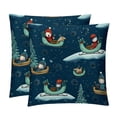 thumbnail image 1 of Christmas sled Patterns for Home Decor, Covers Available in 16x16, 18x18, and 20x20 Inches,for Living Room, Bedroom - Great Gift Idea!, 1 of 6