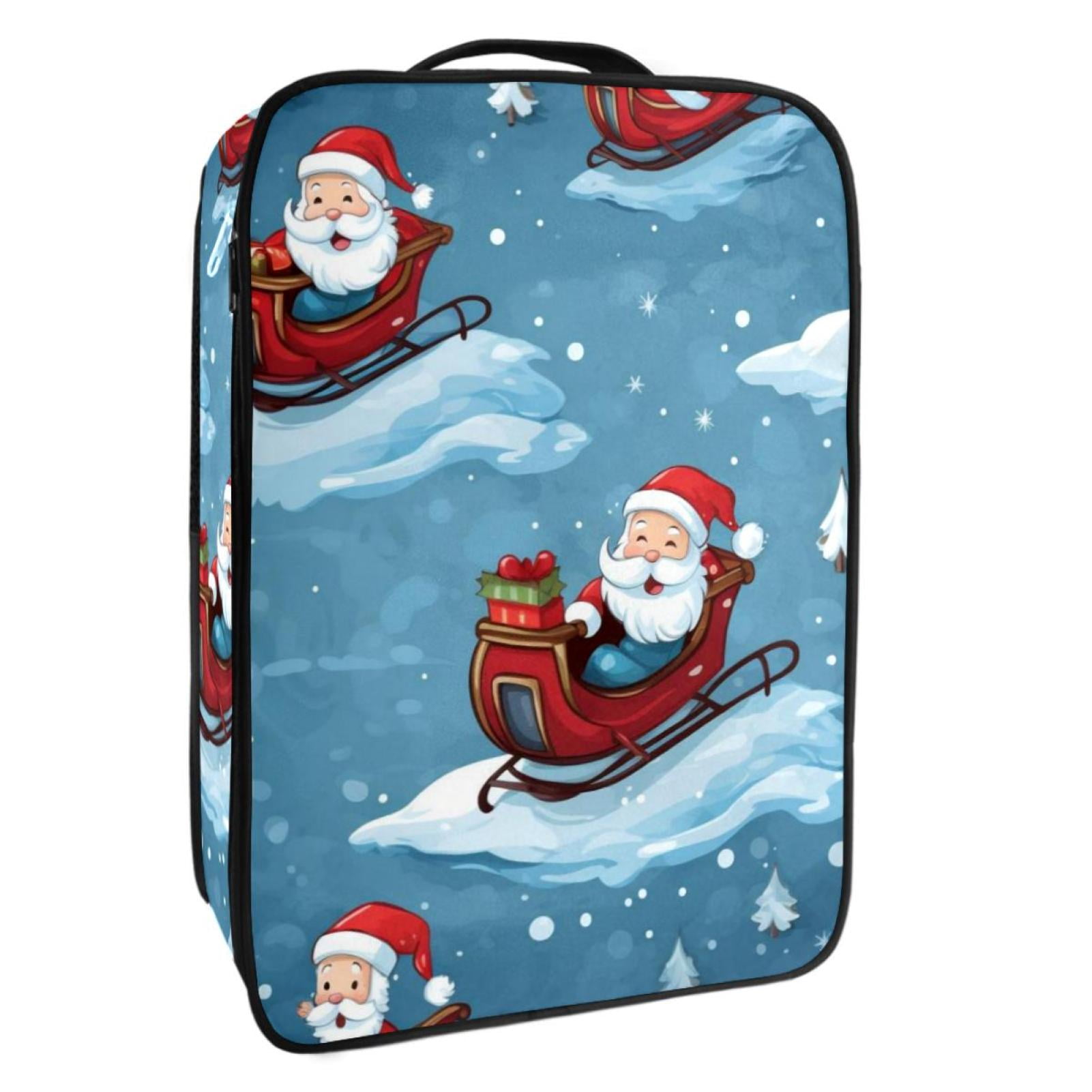 Christmas sled Polyester Shoe Box Organizer - 23x31cm/9x12in Storage Container for Sneakers & Heels