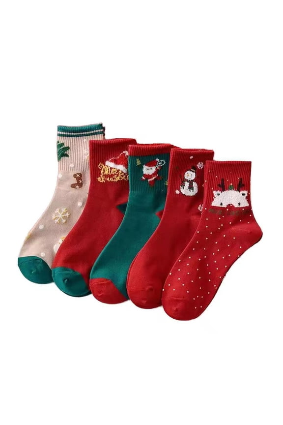 Christmas socks set,Ideal for gift giving during holidays like Christmas GXK