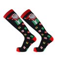 thumbnail image 1 of Christmas stocking,Compression Socks for Women & Men Circulation 6 Pairs Compression Socks for Running,Nurse,Travel, 1 of 8