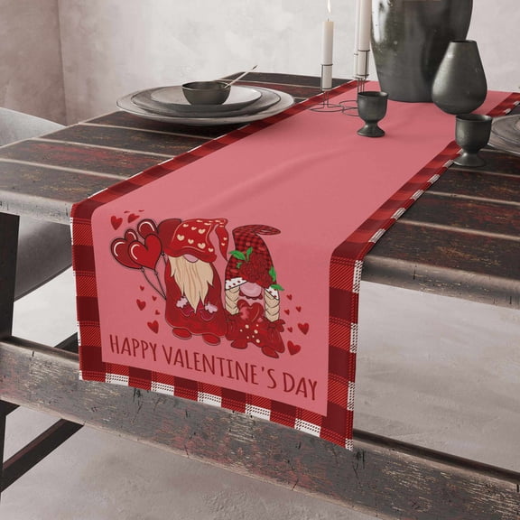 Christmas table runner Santa Claus delivering gifts table throw tablecloth Kitchen dining living room Wedding party Table Setting Decor