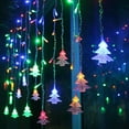 thumbnail image 1 of Christmas tree Lights, 20FT 96LED Lights with Remote Control 8 Modes Christmas Lights Waterproof, Extendable for Indoor & Outdoor, Wedding Party, New Year, Holiday Decoration, rainbow color USB Power, 1 of 3