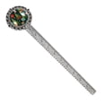 thumbnail image 1 of Christmas tree Vintage Silver Lace-Edged Bookmark - Gift for Readers and Book Lovers, 1 of 5