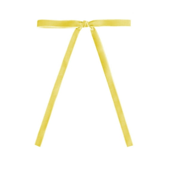 Christmas tree decoration ribbon bow golden