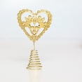 thumbnail image 1 of Christmas tree decoration star love elk five-pointed star new wrought iron five-pointed star, love-gold, 1 of 5
