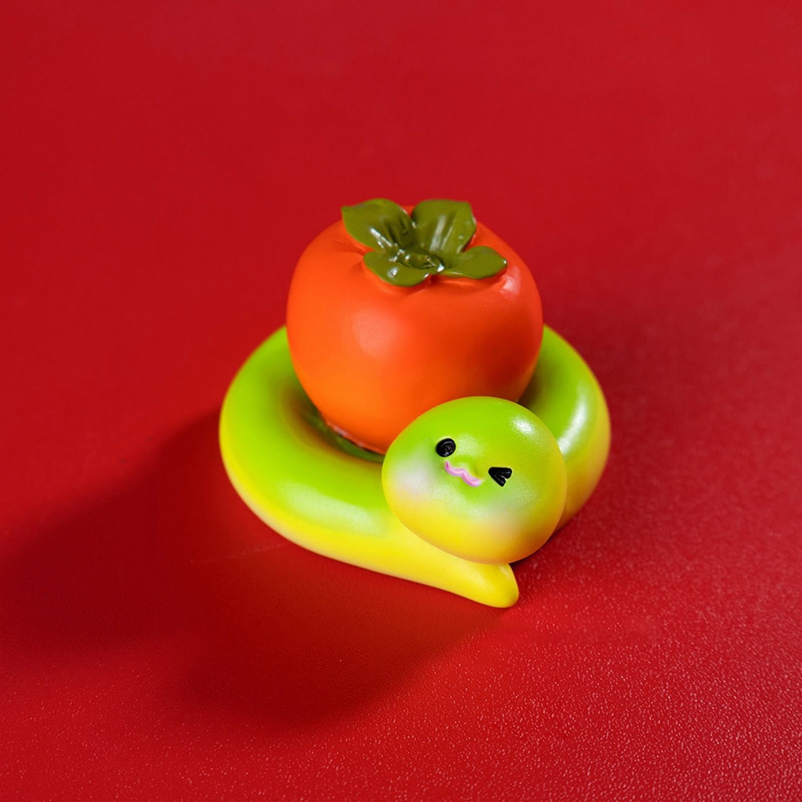 Christmas tree decorations! Mini Figurines Resin Chinese Animal Statue