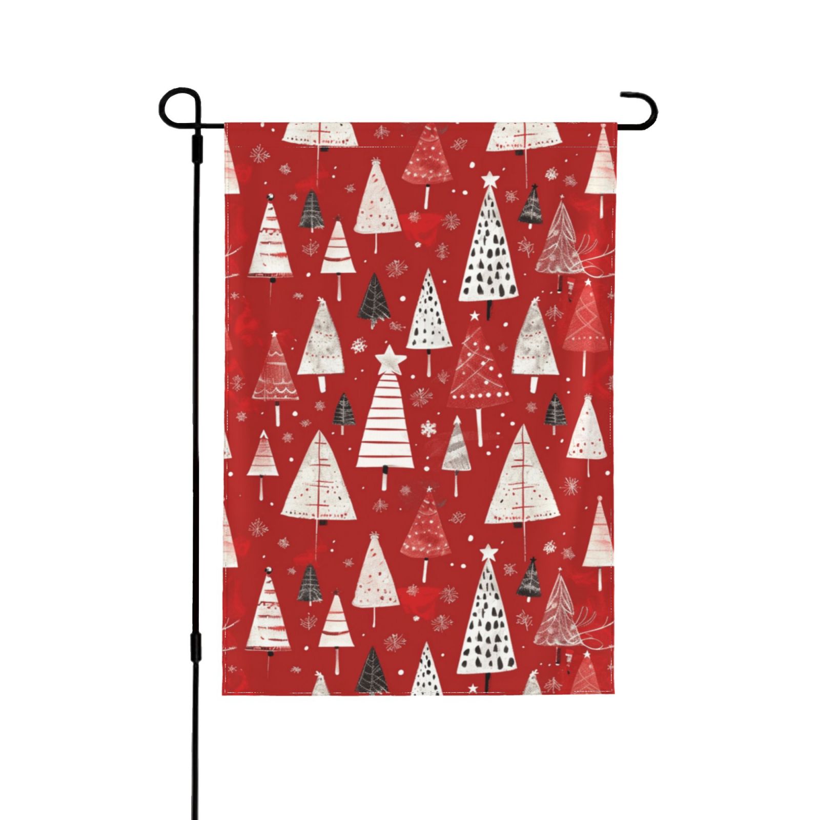 Christmas tree pattern Spring and Garden Garden Vertical Double sided