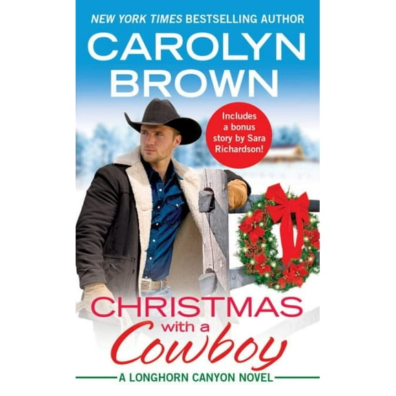 Pre-Owned Christmas with a Cowboy: Includes a bonus novella Paperback