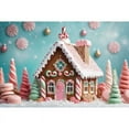 thumbnail image 1 of Christmas024 Photography Backdrop Child Gingerbread Candyland New Year Photo Background Home Photographic Props, 1 of 8