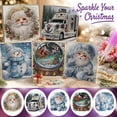 thumbnail image 1 of Christmas5D Diy Diamond Painting Kit Featuring Vibrant Color-Coded Canvas and Complete Crafting Tools for Stress-Relieving Holiday Art Project, Engaging Home Decor and Craft, 1 of 4