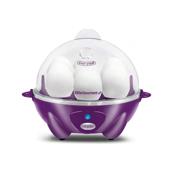 ChristmasElite Gourmet Easy Capacity Soft, Medium, Hard-Boiled Cooker Poacher, Scrambled, Omelet Maker With Auto Shut-Off And Buzzer,