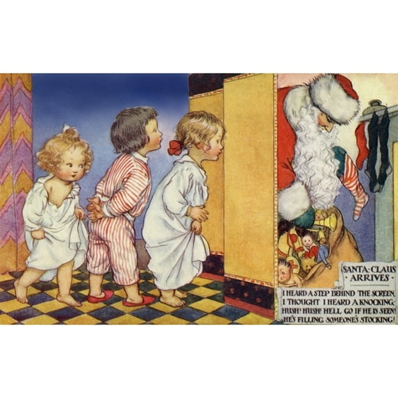 Christmastime Poster Print By Mary Evans Picture Librarypeter & Dawn Cope Collection (24 X 18)