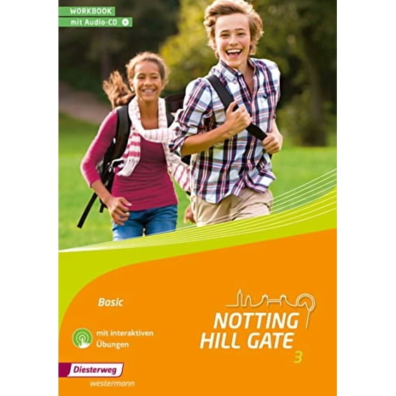 Christoph Edelh Notting Hill Gate 3. Workbook Basic mit Audio-CD und interaktiven (Paperback)