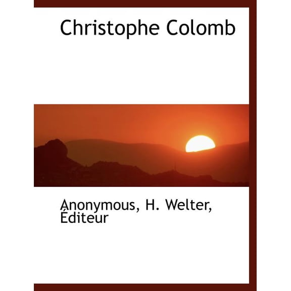 Christophe Colomb (Paperback)