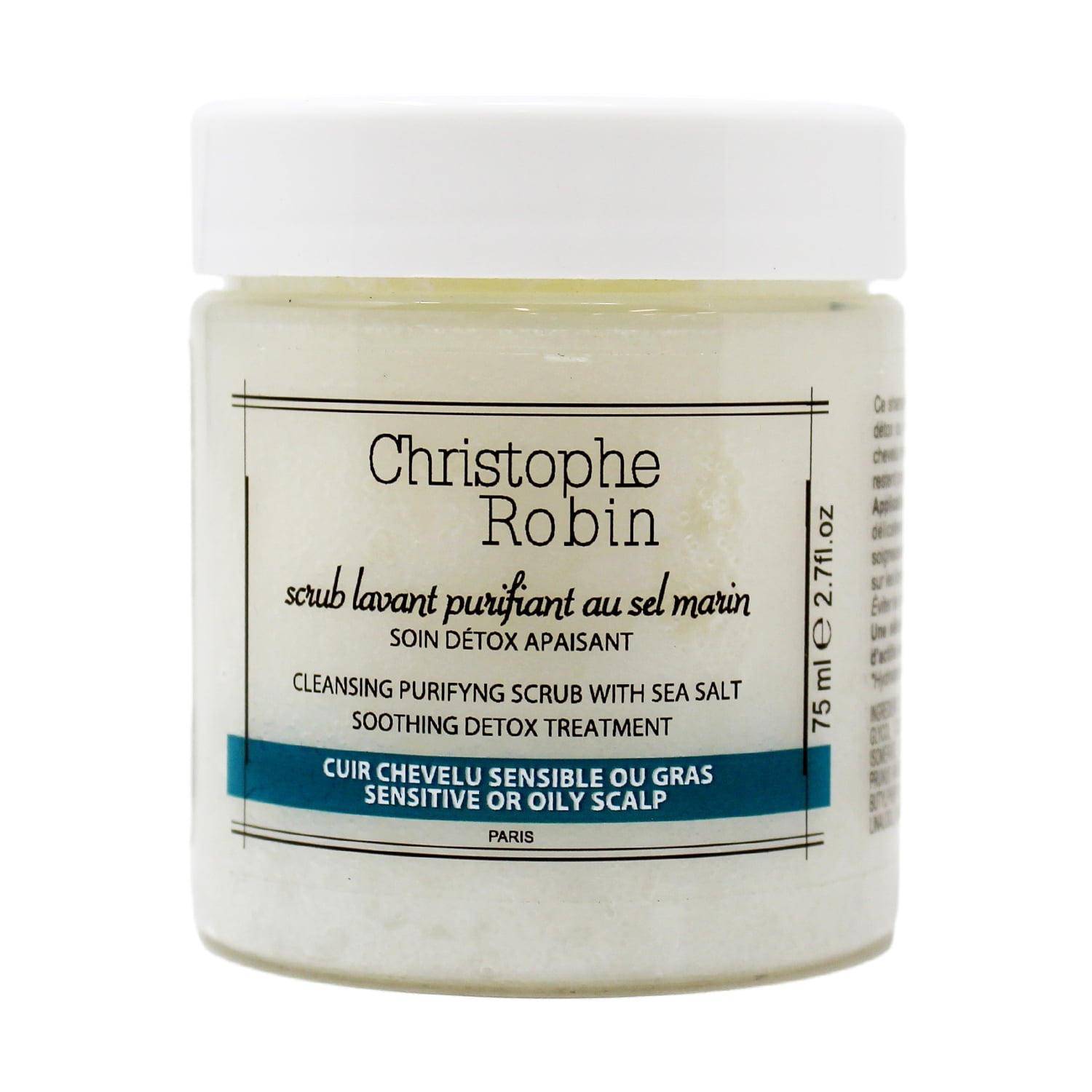 Christophe Robin Cleansing Purifying Scalp Scrub with Sea Salt