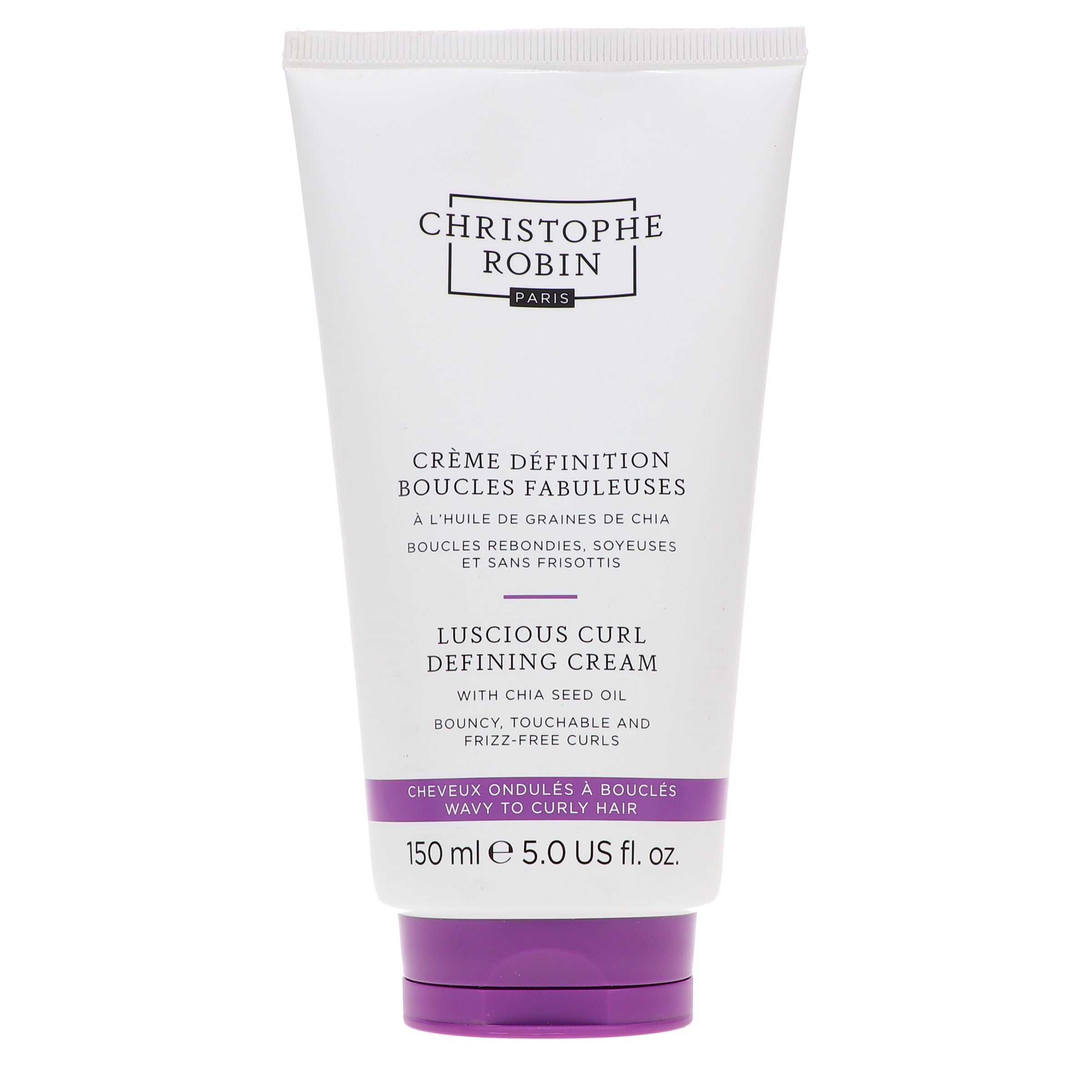 Christophe Robin Luscious Curl Cream with Flaxseed Oil 5 oz