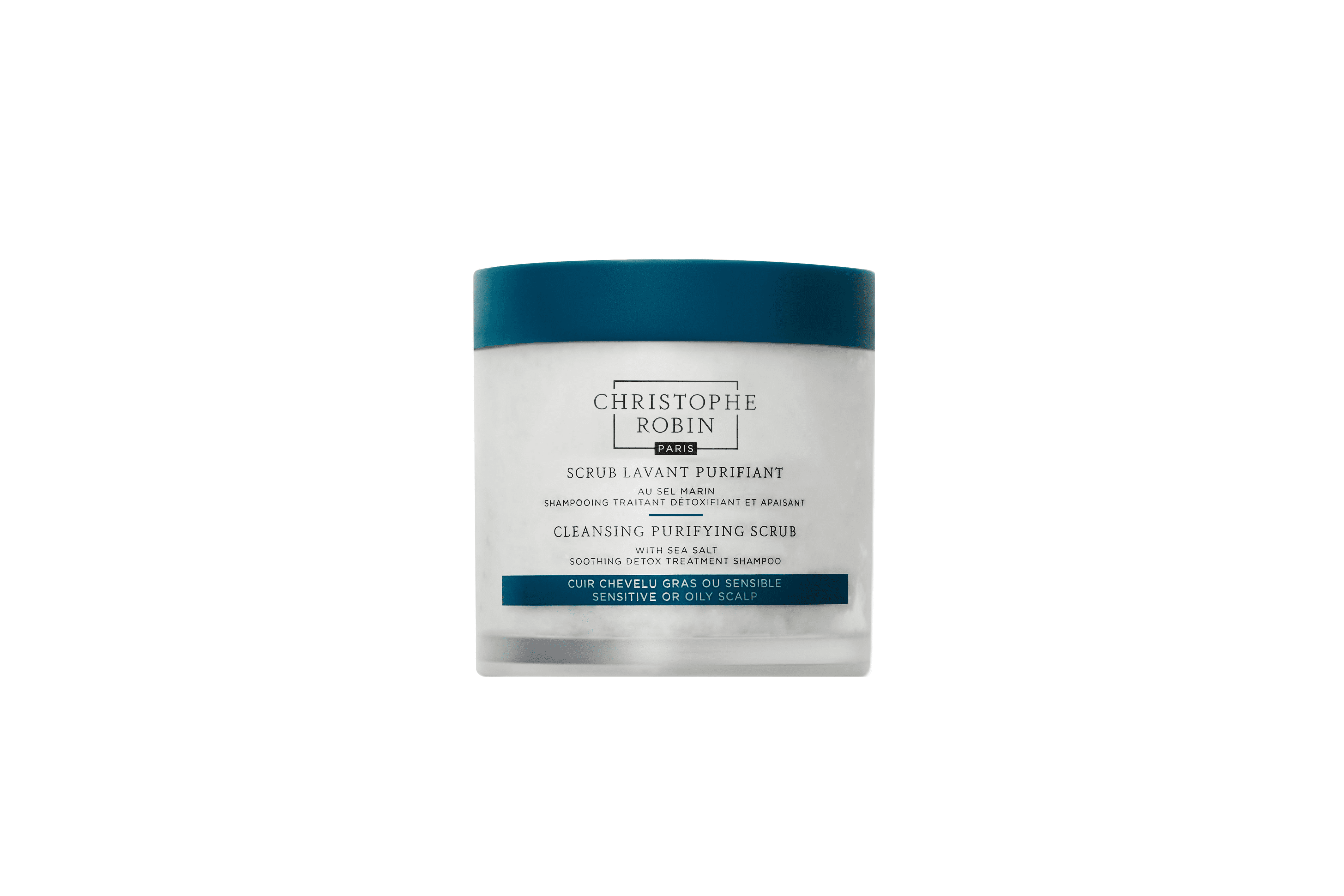 Christophe Robin Purifying Scalp Scrub with Sea Salt 8.4 oz